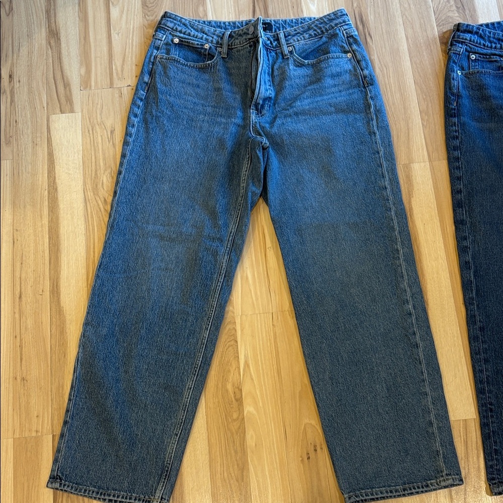 Two pairs of Free Assembly Classic Blue Denim Jeans